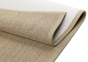 Narma Livos -sisalWeave™ sileäksi kudottu matto, beige, 80 x 160 cm hinta ja tiedot | Isot matot | hobbyhall.fi