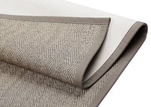 Narma Tuna -sisalWeave™ sileäksi kudottu matto, beige, 80 x 160 cm hinta ja tiedot | Isot matot | hobbyhall.fi