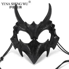 Skull Face Cosplay Anime Mask -kauhupeli Y2k Asusteet Setti Aikuisille Lapsille Uudet Rekvisiitta Cosplayt Puku Fit Juhla Halloween Lahjat hinta ja tiedot | Juhlakoristeet | hobbyhall.fi