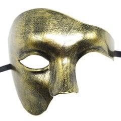 Halloween Masquerade Party Cosplay Steampunk Phantom Plastic Adult Half Face Mask Carnival Festival Bar Oopperalava-asu hinta ja tiedot | Juhlakoristeet | hobbyhall.fi