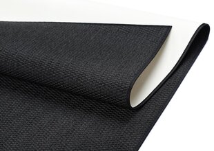 Narma Bono -flatWeave™ sileäksi kudottu matto, musta, 80 x 160 cm hinta ja tiedot | Isot matot | hobbyhall.fi