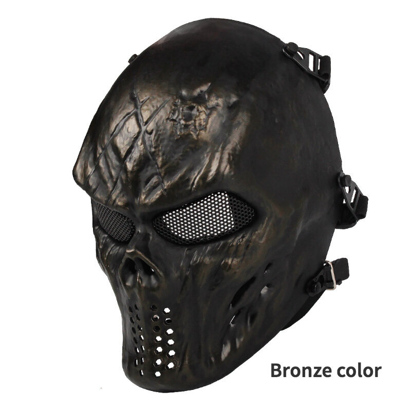 Halloween-juhlanaamio Pääkallo kokonaama Airsoft Paintball Tactical CS -varusteet ulkona ratsastussuojat kauhujuhlalahja hinta ja tiedot | Juhlakoristeet | hobbyhall.fi