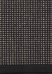 Narma Livos -sisalWeave™ sileäksi kudottu matto, musta/ruskea, 80 x 160 cm hinta ja tiedot | Isot matot | hobbyhall.fi