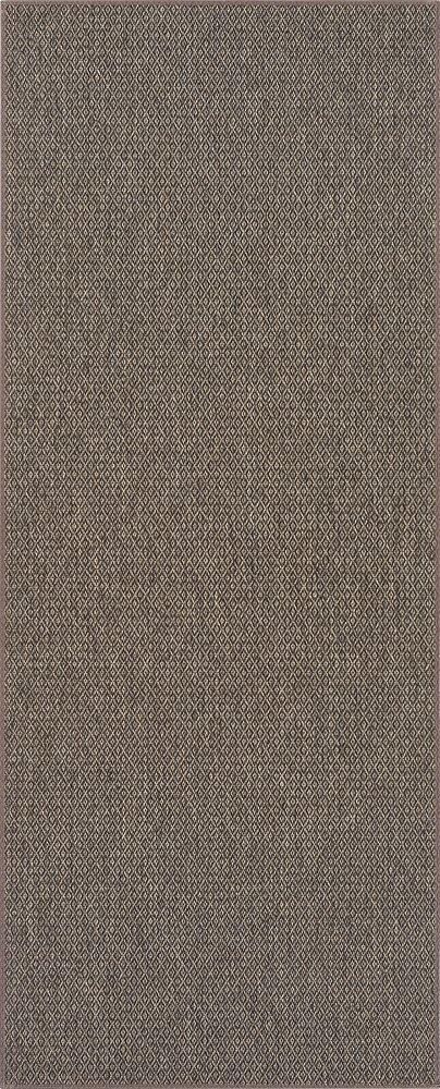 Narma Bello -flatWeave™ sileäksi kudottu matto, ruskea, 80 x 200 cm hinta ja tiedot | Isot matot | hobbyhall.fi