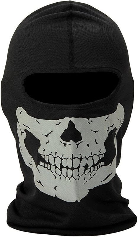 Unisex Horror Skull Mask Ghost Call of Duty Latex Päähineet Kypärä Cosplay Suorita Party Naamiais Rekvisiitta Halloween hinta ja tiedot | Miesten hatut, huivit ja käsineet | hobbyhall.fi