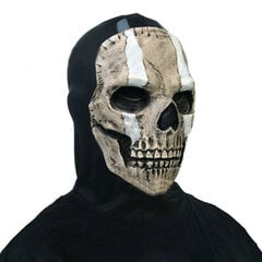 Unisex Horror Skull Mask Ghost Call of Duty Latex Päähineet Kypärä Cosplay Suorita Party Naamiais Rekvisiitta Halloween hinta ja tiedot | Juhlakoristeet | hobbyhall.fi