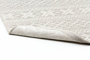 Narma Sandro - flatWeave™-sileäksi kudottu matto, beige, 77 x 150 cm hinta ja tiedot | Isot matot | hobbyhall.fi