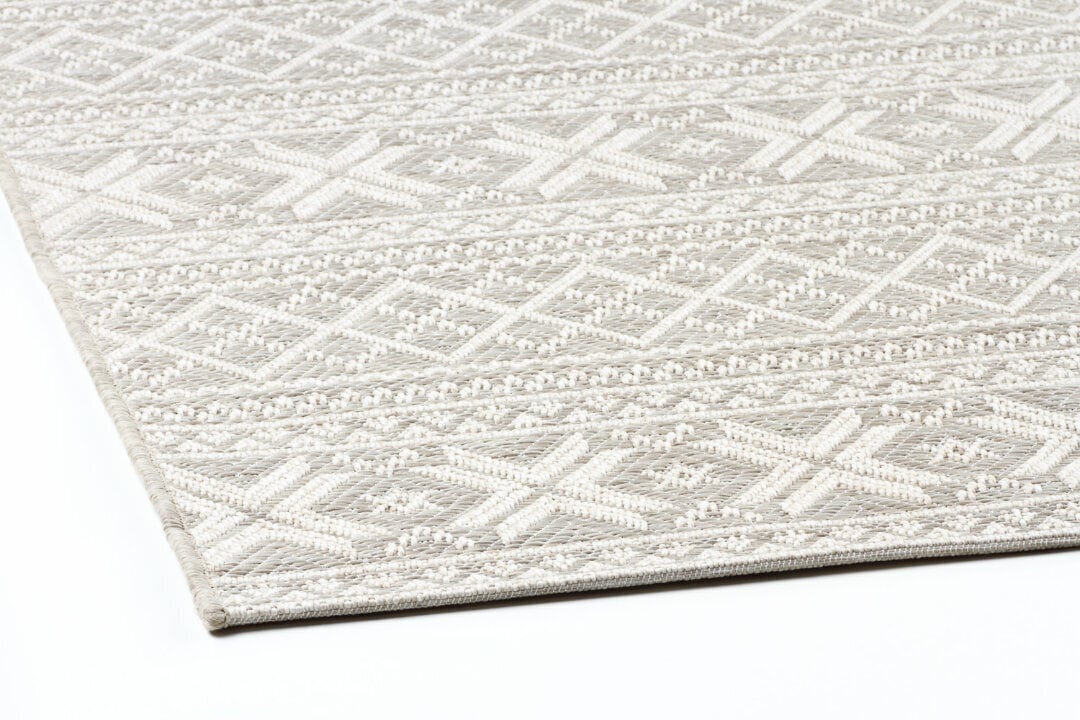 Narma Sandro - flatWeave™-sileäksi kudottu matto, beige, 77 x 150 cm hinta ja tiedot | Isot matot | hobbyhall.fi