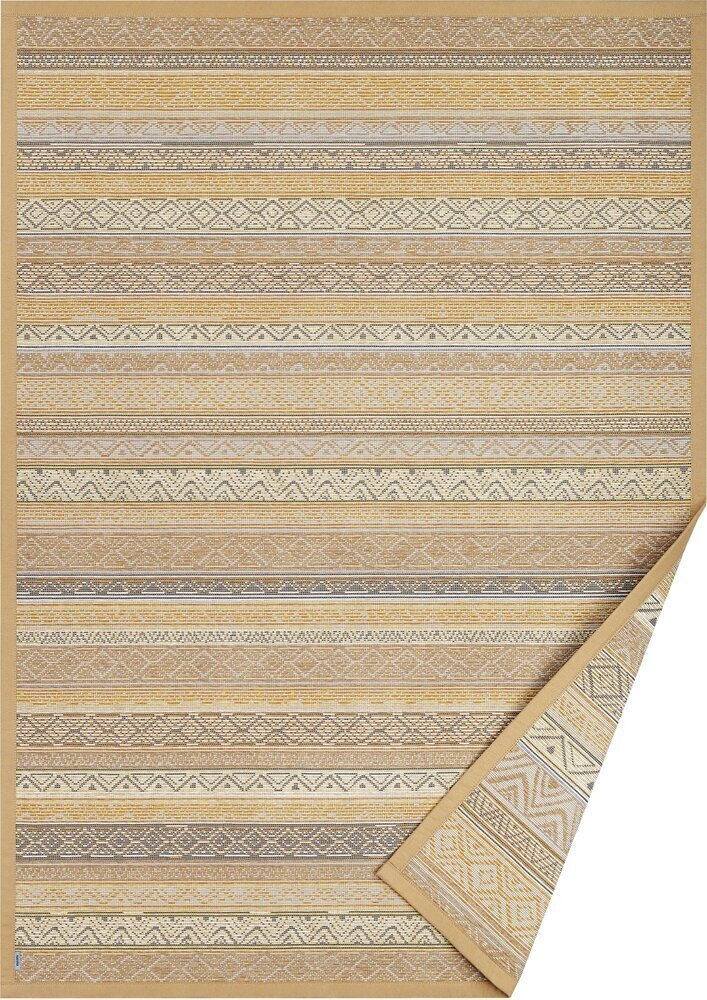 Narma Ridala -smartWeave® chenillematto, kaksipuolinen, kulta, 160 x 230 cm hinta ja tiedot | Isot matot | hobbyhall.fi