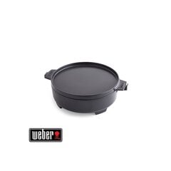 WEBER DUTCH OVEN DUO 6,8L hollantilainen uuni 8857 hinta ja tiedot | Grillitarvikkeet ja -välineet | hobbyhall.fi