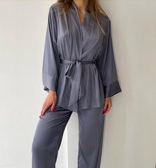 Pyjama naisille Harmaa, harmaa hinta ja tiedot | Yöasut ja pyjamat | hobbyhall.fi