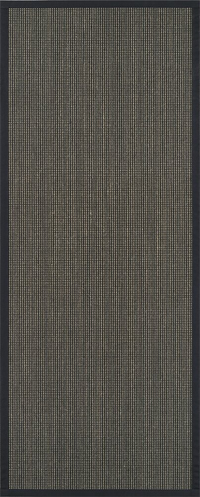 Narma Livos -sisalWeave™ sileäksi kudottu matto, musta/ruskea, 80 x 250 cm hinta ja tiedot | Isot matot | hobbyhall.fi