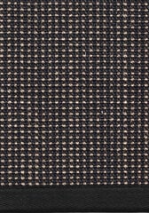 Narma Livos -sisalWeave™ sileäksi kudottu matto, musta/ruskea, 133 x 200 cm hinta ja tiedot | Isot matot | hobbyhall.fi