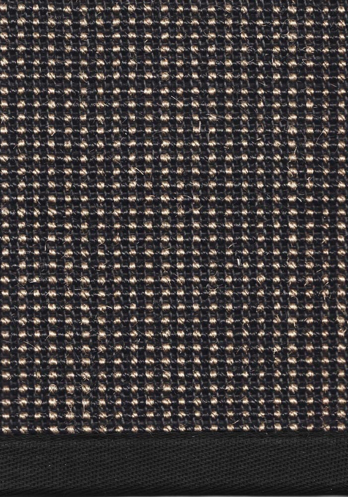 Narma Livos -sisalWeave™ sileäksi kudottu matto, musta/ruskea, 80 x 400 cm hinta ja tiedot | Isot matot | hobbyhall.fi