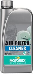 Ilmansuodattimen puhdistusaine Motorex Air Filter Cleaner, 1L hinta ja tiedot | Polttoaineen ja öljyn lisäaineet | hobbyhall.fi