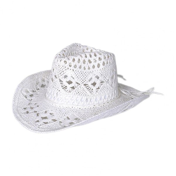 Anti UV Cowboy-hattu naisille Miesten aurinkohatut Aurinkosuojavoide Suurireunainen Floppy Olkihattu Unisex-kesähattu chapeu cowboy sombrero hombre