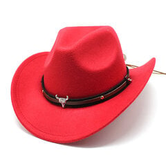 Vintage lehmän pään koristelu Länsi Cowboy Jazz Hatut Church Sombrero Hombre Lippalakit Miehille Naiset hinta ja tiedot | Miesten hatut, huivit ja käsineet | hobbyhall.fi