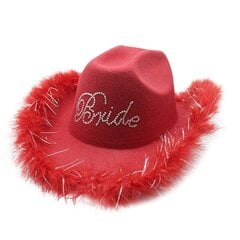 Länsi-Cowboy-hattu tytön asu Cosplay Cap Ornament Kotitaloustarvikkeet naispuolisten teini-ikäisten tyttöjen asu Cosplay hinta ja tiedot | Miesten hatut, huivit ja käsineet | hobbyhall.fi