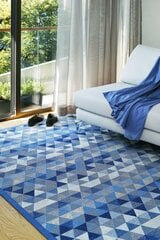 Narma Luke -smartWeave® chenillematto, kaksipuolinen, sininen, 70 x 140 cm hinta ja tiedot | Isot matot | hobbyhall.fi