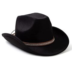 Loma-Cowboy-hattu rento yllätyslahja tytöille pojille Cowgirl-hattu karnevaalien musiikkifestivaaleille hinta ja tiedot | Miesten hatut, huivit ja käsineet | hobbyhall.fi