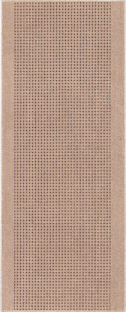 Narma Prima -käytävämatto, beige, 80 x 400 cm hinta ja tiedot | Isot matot | hobbyhall.fi