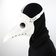 PU Steampunk Bird Plague Doctor Mask Pitkä nenä Nokkanaamari Retro Cosplay Maskit Juhlakarnevaaliasu Rekvisiitta Tarvikkeet hinta ja tiedot | Juhlakoristeet | hobbyhall.fi