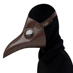 Hauska keskiaikainen Steampunk Plague Doctor Bird Mask Latex Punk Cosplay Maskit Nokka Aikuisten Halloween Tapahtuma Cosplay Rekvisiitta Valkoinen Musta hinta ja tiedot | Juhlakoristeet | hobbyhall.fi