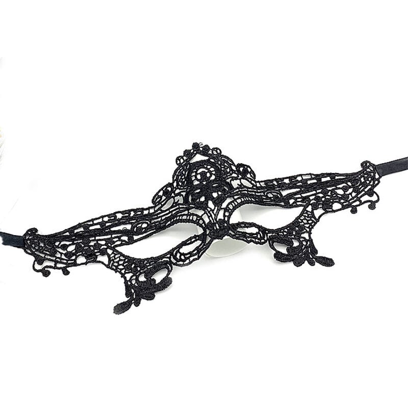 Naisten Hollow Lace Naamiaisnaamio Seksikäs Cosplay Prom Party Rekvisiitta Puku Halloween Naamio Naamio Yökerho Queen Eye Mask hinta ja tiedot | Juhlakoristeet | hobbyhall.fi