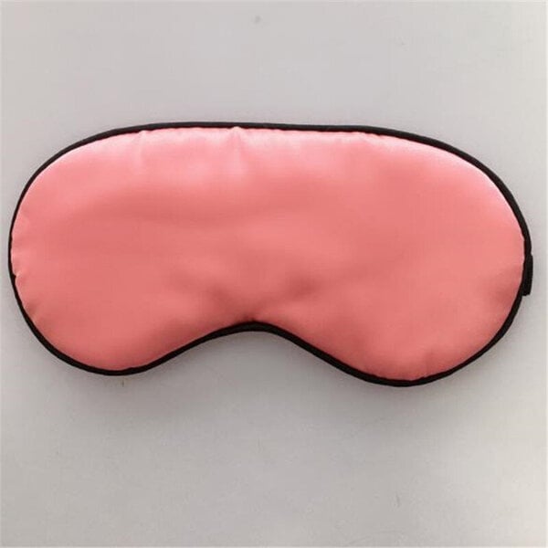 1 kpl Uusi Pure Silk Sleep Eye Eye Mask pehmustettu varjostinsuoja Travel Relax Portable Aid Blindfold silmälappu yöuniin, matkustamiseen, Na