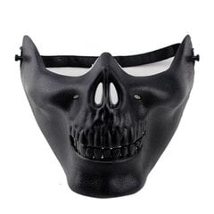 Halloween Half Face Masks Puku Juhlaan Skull Mask Wargame Tactical Mask Motorcycle Party Prop Cusume Skull Mask Half Face Masks hinta ja tiedot | Juhlakoristeet | hobbyhall.fi