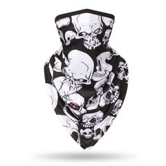 Miehet Vaellus Pyöräily Puolikasvonaamio Pääkallo Bandana Hengittävä Polkupyöränaamarit Urheiluhuivi Kesä Balaclava Naisten Kaula Kasvosuojus hinta ja tiedot | Juhlakoristeet | hobbyhall.fi