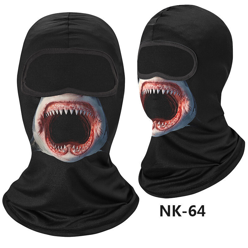 Ulkokäyttöön tarkoitettu aurinkovoide Balaclava Venom Skull Ratsastushuivi Uutuus kokokasvonaamio Monitoiminen Bandana Ski Masks MTB Polkupyörän päähineet hinta ja tiedot | Juhlakoristeet | hobbyhall.fi