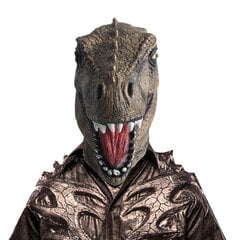 Halloween Dragon Dinosaur Mask koko kasvot lateksi kauhu dinosaur päähineet Dino Mask Party Halloween Cosplay rekvisiitta miehille naisille hinta ja tiedot | Juhlakoristeet | hobbyhall.fi