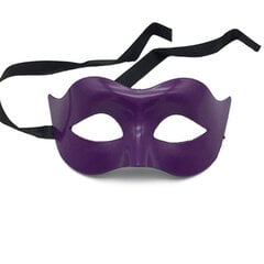 1kpl 17X10cm Muoti Naisten Mies Half Face Party tanssinaamio Masquerade kiiltävä naamio yksivärinen juhla Cosplay tanssiasu hinta ja tiedot | Juhlakoristeet | hobbyhall.fi