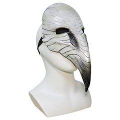 Plague Doctor Black Death Mask Nahka Halloween Steampunk PU Carnival Cosplay Adult Mask Viikatemies hinta ja tiedot | Juhlakoristeet | hobbyhall.fi