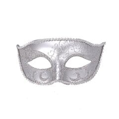 Masquerade kasvonsuoja Hollow Out Retro Upea Cosplay Rekvisiitta Metal Venetsian pukujuhlat musta puolikasvopeitesarja karnevaaliin hinta ja tiedot | Juhlakoristeet | hobbyhall.fi