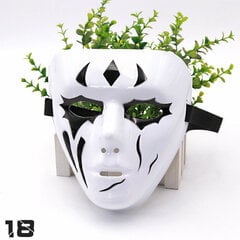 Street Dance Mask Halloween Rekvisiitta Naamiaiset Kokonaamari Hip Hop Persoonallisuus Aikuisten käsinmaalatut naamarit hinta ja tiedot | Juhlakoristeet | hobbyhall.fi