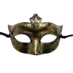 Halloween Eye Mask Metallic Masquerade Mask Puolikasvoinen Vintage Eye Mask Cosplay Maskit Puku Death Pue Asusteet Dropship hinta ja tiedot | Juhlakoristeet | hobbyhall.fi