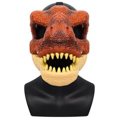 3D-dinosaurusnaamio Elävä Raptor Dino Liikkuva Leuka Dinosaurus Naamio Laadukas PVC Päähineet Halloween Lasten Lelu Karnevaali Lahja hinta ja tiedot | Juhlakoristeet | hobbyhall.fi