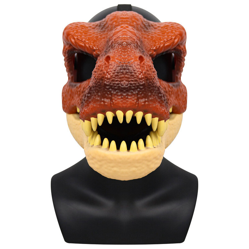 3D-dinosaurusnaamio Elävä Raptor Dino Liikkuva Leuka Dinosaurus Naamio Laadukas PVC Päähineet Halloween Lasten Lelu Karnevaali Lahja hinta ja tiedot | Juhlakoristeet | hobbyhall.fi