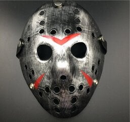 Jason Mask Hockey Halloween Killer Kauhuasu Rekvisiitta Cosplay Kammottava Juhlasisustus Naamiainen Devil V miehille hinta ja tiedot | Juhlakoristeet | hobbyhall.fi