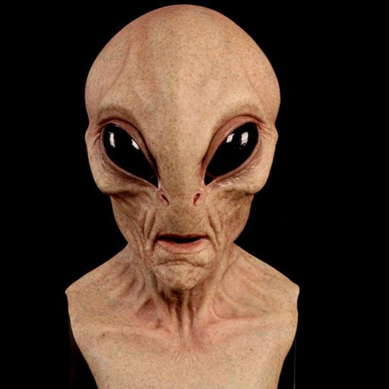 Halloween Alien Mask Pelottava Kamala kauhusisustus Superpehmeä taikamaski Kammottava Juhlasisustus Hauskat Cosplay Rekvisiittatarvikkeet hinta ja tiedot | Juhlakoristeet | hobbyhall.fi