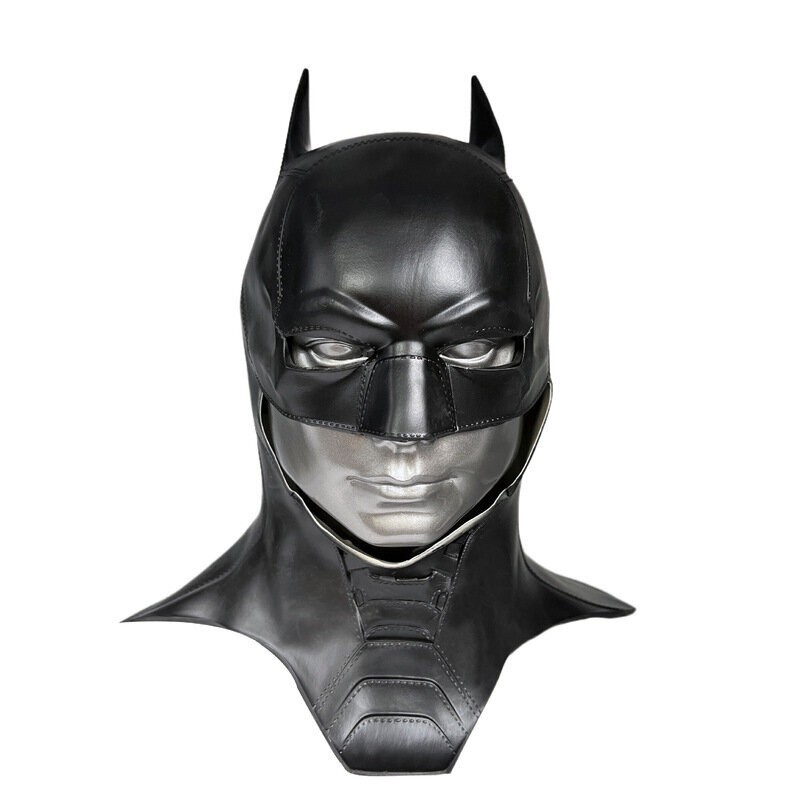 CGMGTSN-elokuva aikuisten miesten Bat-Supersankari Cosplay Bruce Wayne -asu Halloween Naamiaisnaamio Musta Latex Asusteet hinta ja tiedot | Juhlakoristeet | hobbyhall.fi