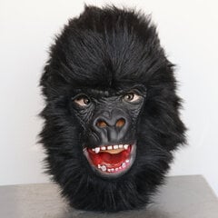 Halloween-simpanssinaamio Orangutan Party Cosplay Props Terror Funny Masks hinta ja tiedot | Juhlakoristeet | hobbyhall.fi