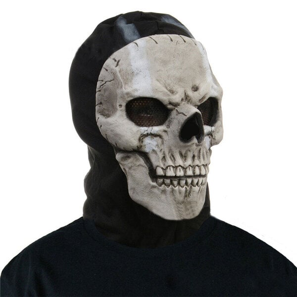 Peli Skull Ghost Mask Cosplay Puvut Rekvisiitta Taktiikka Kasvomeikki Halloween Party