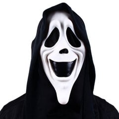 Screaming Ghostface Mask Hauska Kuolinnaamio Kauhukallo HalloweenDemon Käsikirjoitus Tappava Koristeellinen Halloween Juhlatarvike Rekvisiitta hinta ja tiedot | Juhlakoristeet | hobbyhall.fi