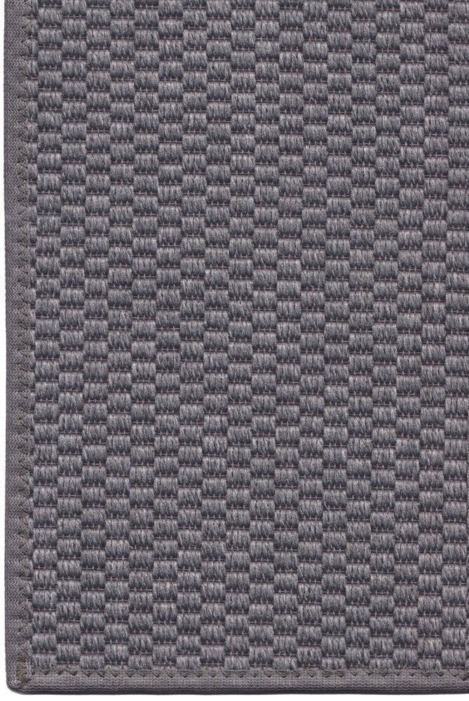 Narma Bono -flatWeave™ sileäksi kudottu matto, harmaa, 80 x 300 cm hinta ja tiedot | Isot matot | hobbyhall.fi