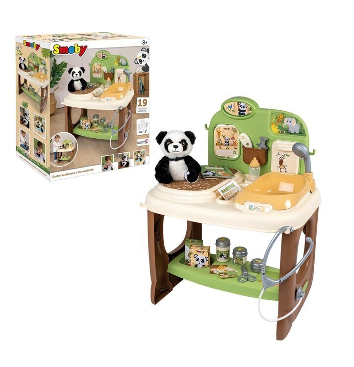 Pelisetti hoitokeskus panda Smoby Animal hinta ja tiedot | Tyttöjen lelut | hobbyhall.fi