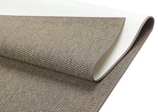 Narma Bono -flatWeave™ sileäksi kudottu matto, ruskea, 300 x 400 cm hinta ja tiedot | Isot matot | hobbyhall.fi