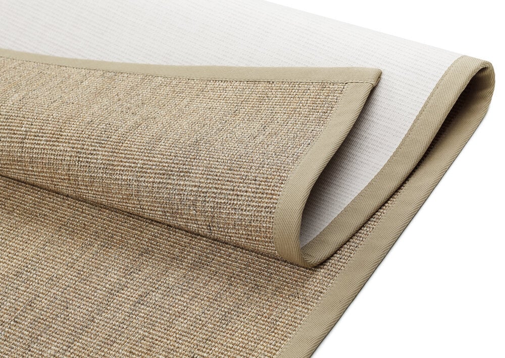 Narma Livos -sisalWeave™ sileäksi kudottu matto, beige, 80 x 350 cm hinta ja tiedot | Isot matot | hobbyhall.fi